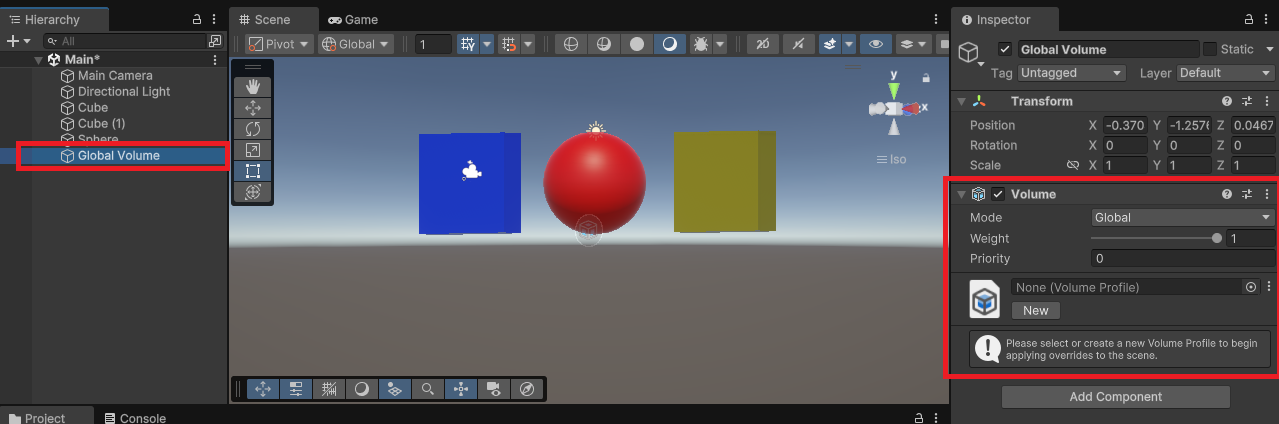 【Unity】Volumeとは?ゲーム映像にフィルタやエフェクトを付けられる機能 | ともくんのゲーム作り部屋