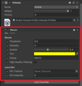 【Unity】Volumeとは？ゲーム映像にフィルタやエフェクトを付けられる機能 | ともくんのゲーム作り部屋